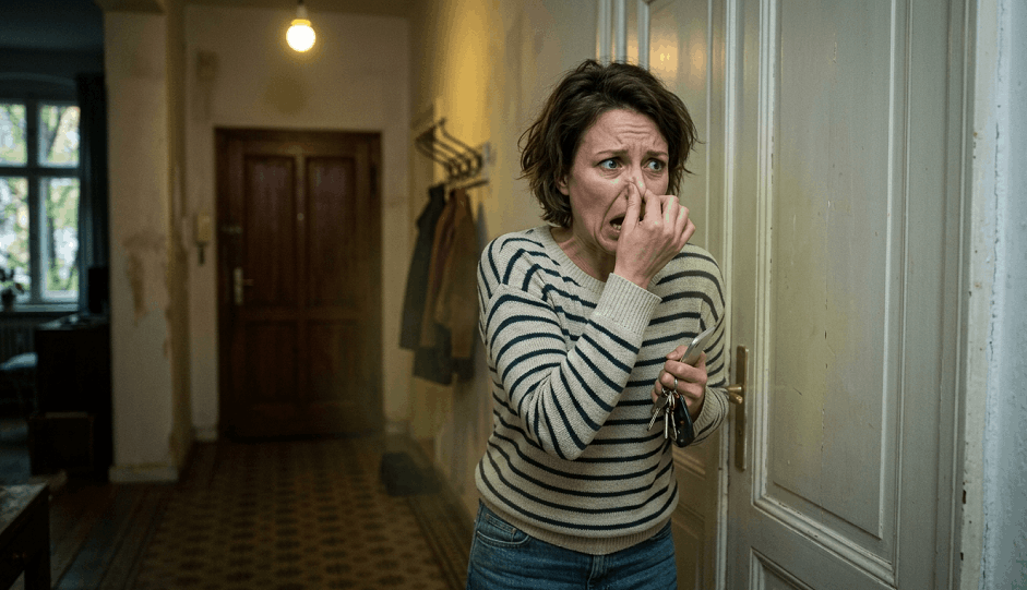 Gasgeruch in der Wohnung